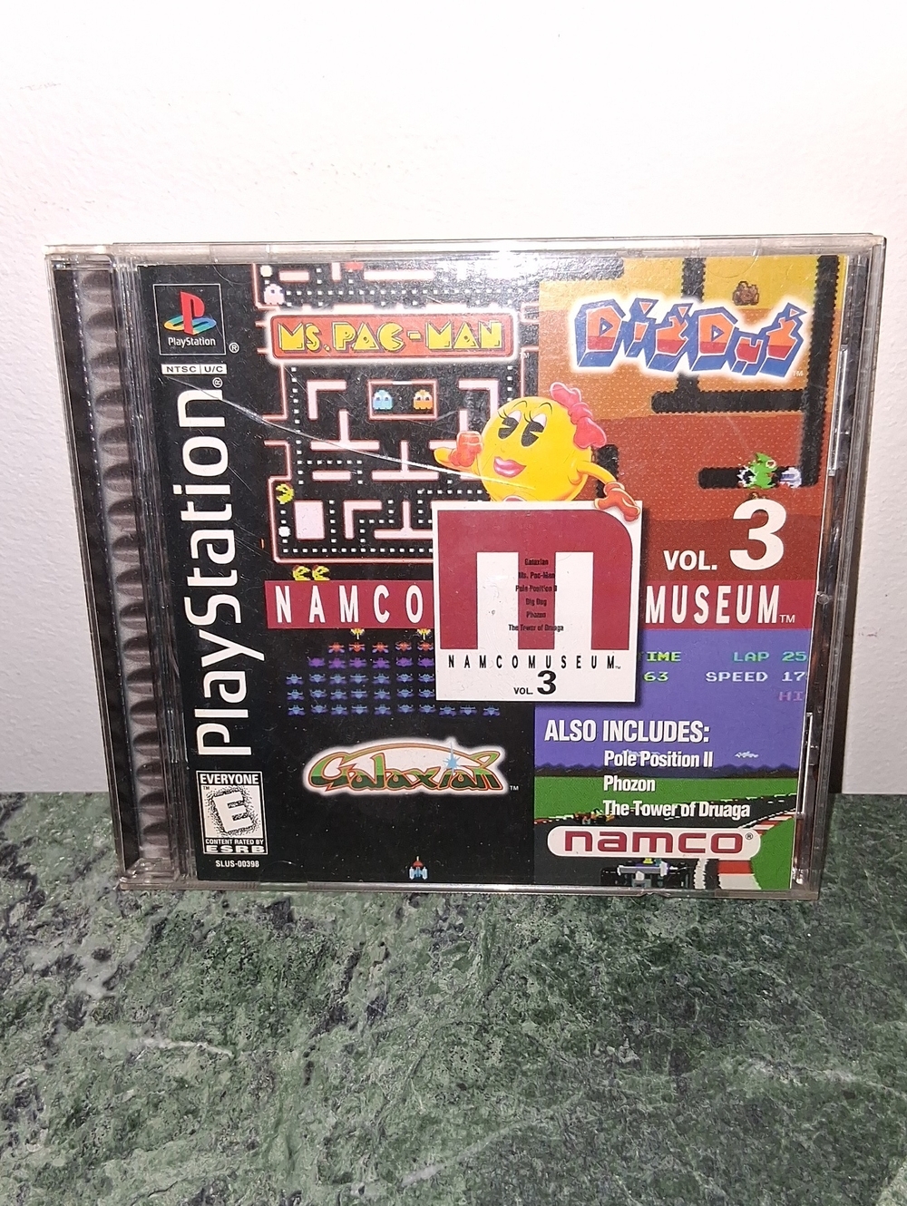 Namco Museum Vol. 3 PlayStation Game - Black